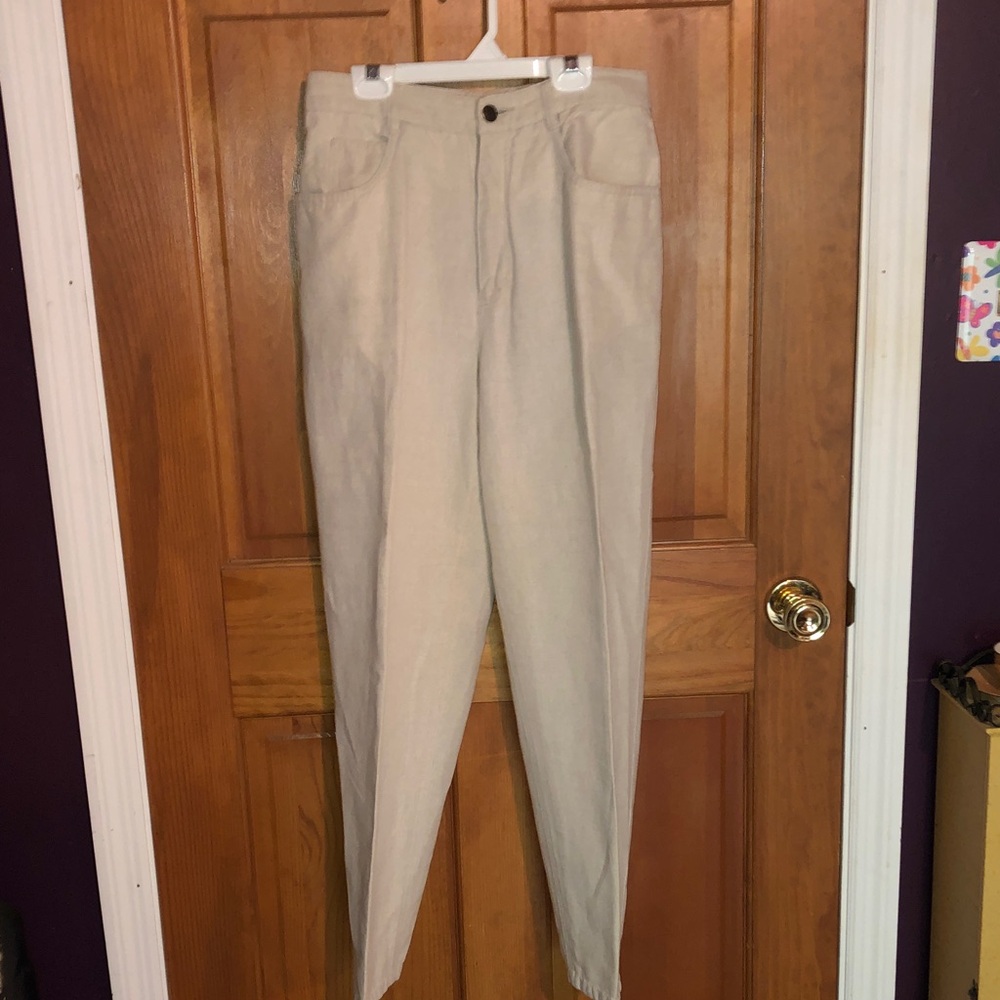 Talbots Linen Pants